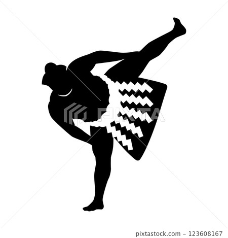 相撲圖示 123608167