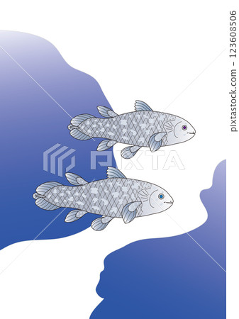 腔棘魚 腔棘魚 123608506