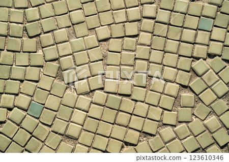 Mosaic tiles floor design Mosaic tiles floor design 123610346