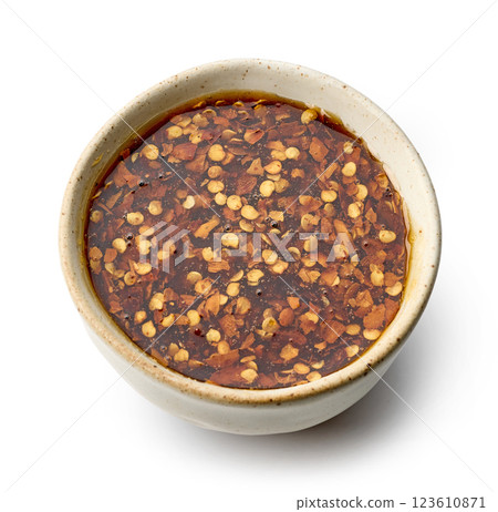 hot honey sauce 123610871