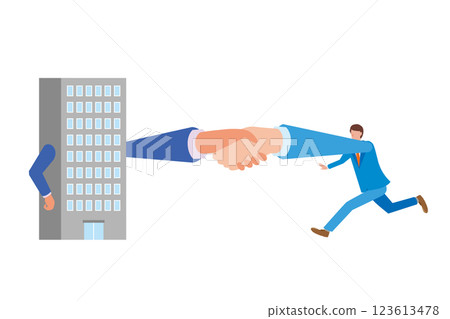 Illustration of new customer development 123613478