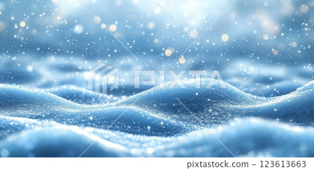 Rippling waves and shimmering droplets create a tranquil atmosphere in a serene aquatic environment 123613663