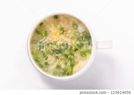 雞蛋白菜湯 雞蛋白菜湯 123614056