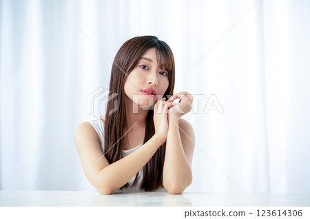 Beauty image of young women 123614306