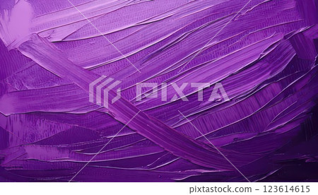 AI image: Canvas painted with purple paint 123614615