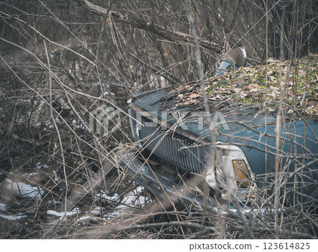Abandoned cars Abandoned cars 123614825