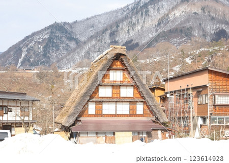 Shirakawa-go Ogimachi Gassho Village [Shirakawa Village, Ono-gun, Gifu Prefecture] 123614928