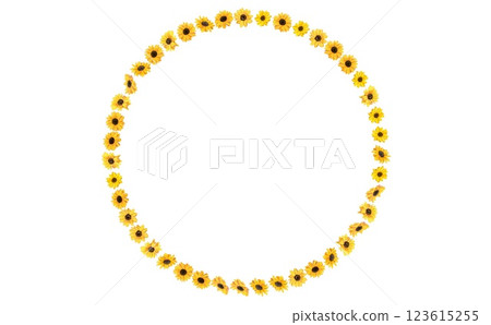 Sunflower frame ③ Sunflower frame ③ 123615255