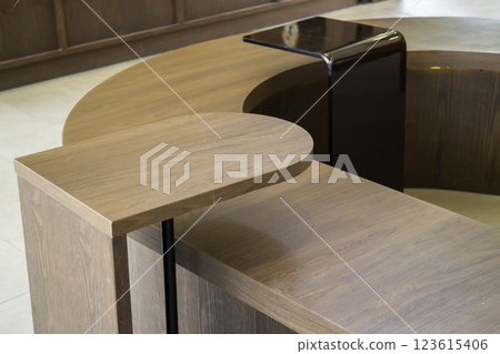 Contemporary architecture home office buildings 123615406