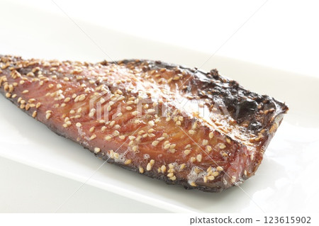Mirin dried in mackerel 123615902