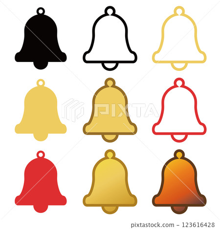 響鈴圖示集 響鈴圖示集 123616428