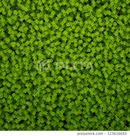 3D Shamrock Wallpaper, 3D illustration Background for advertising and wallpaper in religions and festivals scene. 3D rendering in decorative concept. 123616685