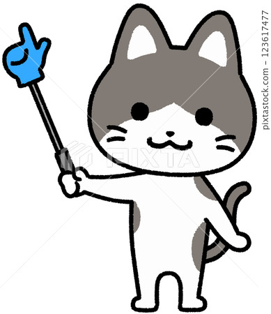 貓咪用指點桿 123617477