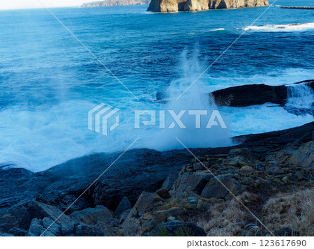 A tourist attraction called Shiobureana 123617690