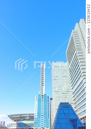 埼玉縣埼玉市埼玉新都心風景 123618412