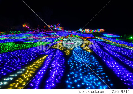 千葉的美麗燈飾 千葉的美麗燈飾 123619215