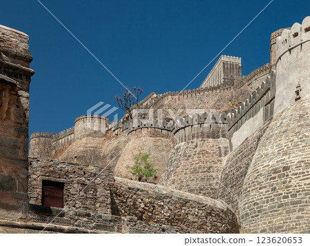 Kumbhalgarh Fort  - Rajasthan - India 123620653