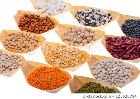 bean mix isolated bean mix isolated 123620784