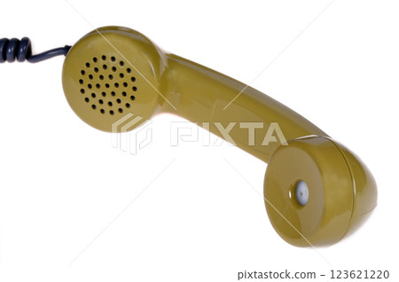 Retro telephone reciver 123621220
