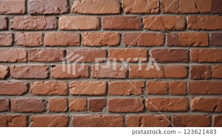 Dirty brick wall as the background 123621483