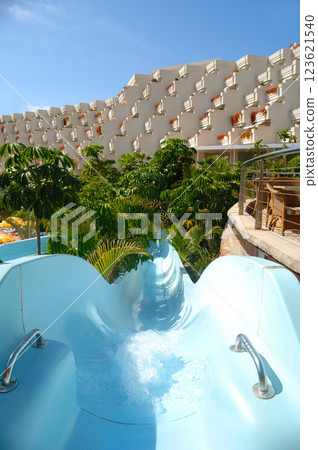 Water slide Water slide 123621540
