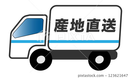 Direct from the source: Truck Direct from the source: Truck 123621647