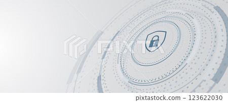 Cyber security technology vector background Cyber security technology vector background 123622030