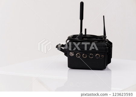 Advanced Electronic Warfare System Control Unit with Antennas Advanced Electronic Warfare System Control Unit with Antennas 123623593
