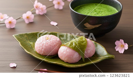 Japanese sweets/sweets 123623821