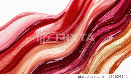 Vibrant swirls of color on a canvas Vibrant swirls of color on a canvas 123624141