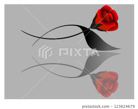 Background with roses. Background with roses. 123624679