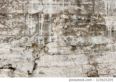 Reinforced Earth Retaining Wall Texture, Full-Frame Background Reinforced Earth Retaining Wall Texture, Full-Frame Background 123625205