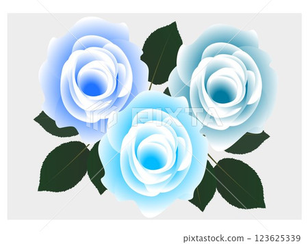 Blue roses. 123625339