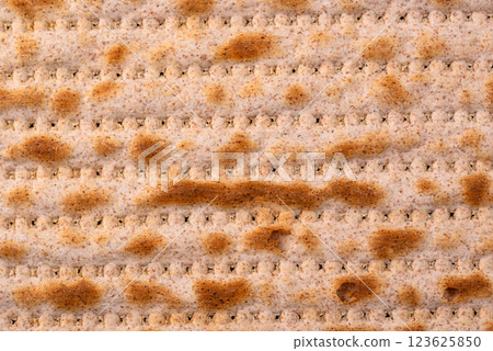 Traditional Jewish bread matzo for Passover Traditional Jewish bread matzo for Passover 123625850