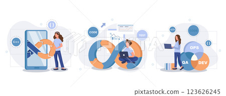 concept, set, vector 123626245