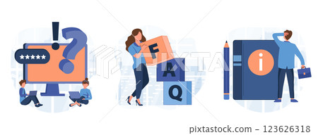 helpdesk, support, vector 123626318