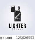 match lighter logo design, vintage fire lucifer logo template 123626553