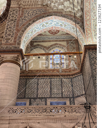 Majestic Interior of Sultan Ahmed I mausoleum, istanbul, Turkey Majestic Interior of Sultan Ahmed I mausoleum, istanbul, Turkey 123627194