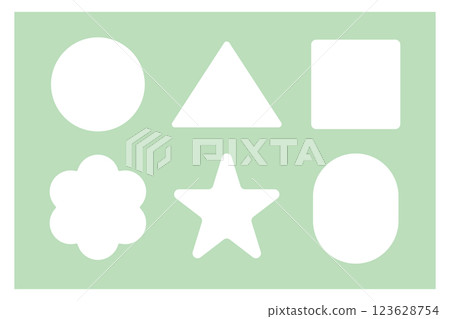 Simple frame set 123628754