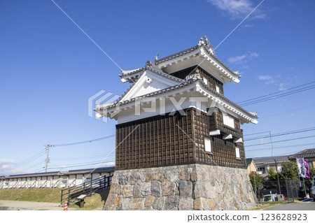 Nishio Castle Ninomaru Ushitora Tower Nishio Castle Ninomaru Ushitora Tower 123628923