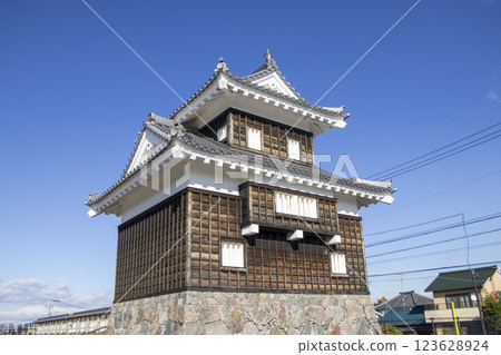 Nishio Castle Ninomaru Ushitora Tower Nishio Castle Ninomaru Ushitora Tower 123628924