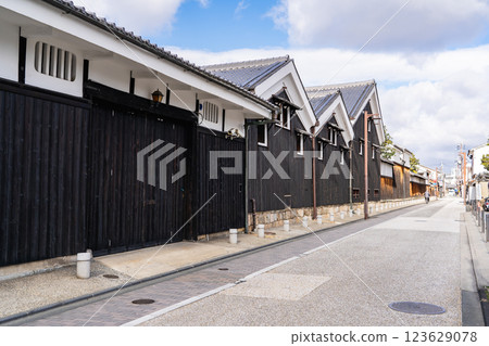 Gekkeikan Okura Sake Museum (corporate museum) in Minamihama-cho, Fushimi-ku, Kyoto City Image of the Gekkeikan birthplace (sake brewery) 123629078