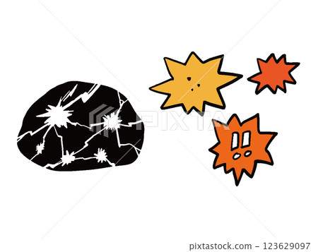 遇到麻煩或陷入困境時使用的手繪插圖 123629097