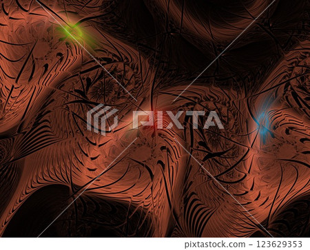 Imaginatory fractal abstract background Image 123629353