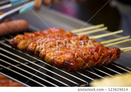 Traditional snacks, traditional sweets Traditional snacks, traditional sweets 123629814