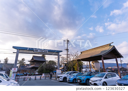 Surrounding scenery: Aso's fire festival heralds spring! "Aso Shrine Agricultural Festival" (Aso Shrine) Ichinomiya-cho, Aso City 123630327