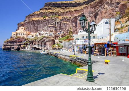 聖托里尼 123630396