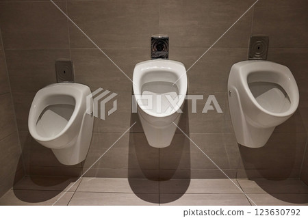 Urinals Public Toilet 123630792