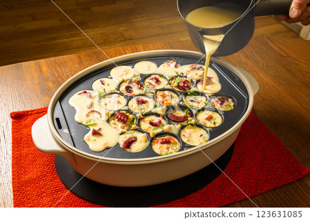 Takoyaki octopus dough balls Takoyaki japanese food Takoyaki octopus dough balls Takoyaki japanese food 123631085