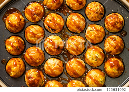 Takoyaki octopus dough balls Takoyaki japanese food Takoyaki octopus dough balls Takoyaki japanese food 123631092